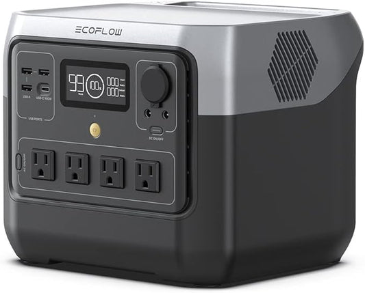 EF ECOFLOW Portable Power Station RIVER 2 Pro, 768Wh LiFePO4 Battery, 70 Min by EFECOFLOW