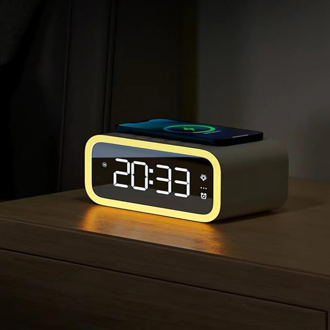 AYI 4in1 Smart Wireless Charging Alarm Clock - Image 9
