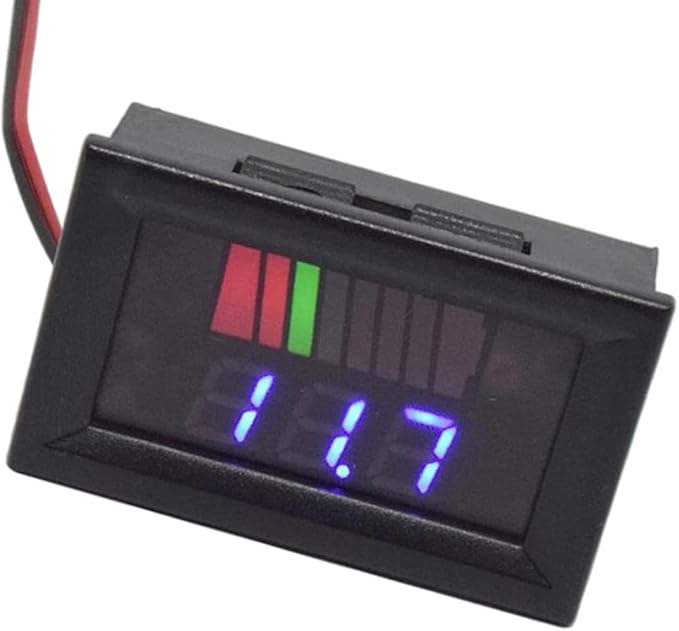 Battery Charge Level Indicator Universal Car Battery Capacity Meter Tester - Image 6