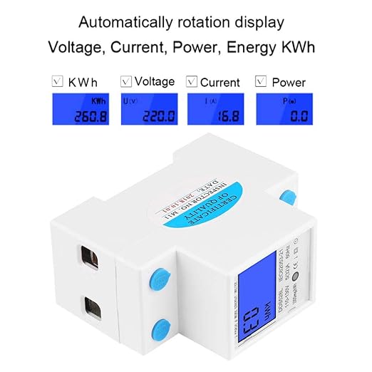 Electric Power Meter, Kilowatt Meter, Digital Energy Meter, Voltage Testers - Image 4