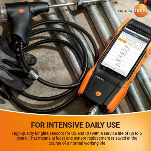 testo 300 Combustion Analyzer HVAC Kit - Image 2