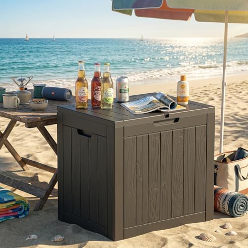 efu outdoor storage box 45 gallon deck box, package contents