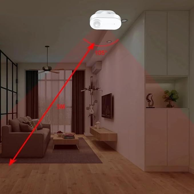 Haozee Smart Motion Sensor, Zigbee PIR Motion Sensor - Image 7