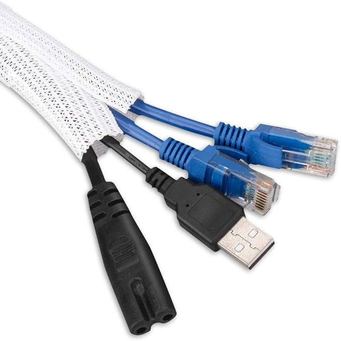 AGPTEK Cable Sleeve Cover, 6.6ft by AGPTEK