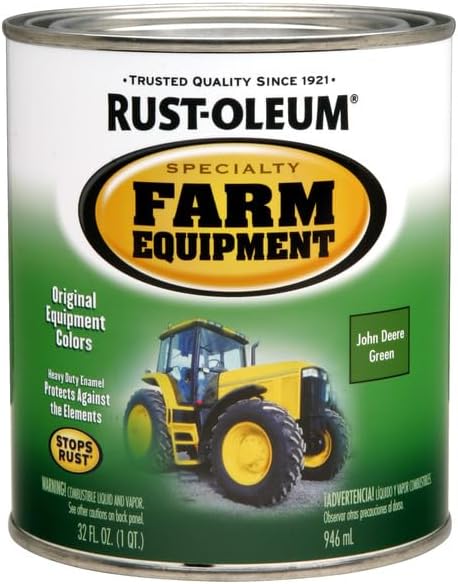 Rust-Oleum Paint MACH IMPLMNT JD Green QT 280108