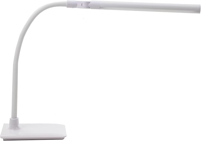 Daylight Company UN1420 Daylight Uno LED Art & Craft Table Lamp-White - Image 3