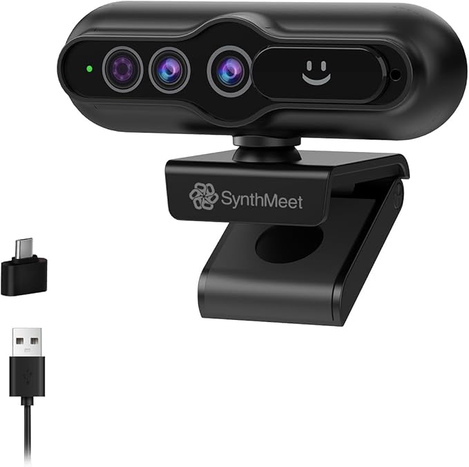 2K Windows Hello Webcam, Windows Hello Facial Recognition, 2K Camera Auto Light by Unknown