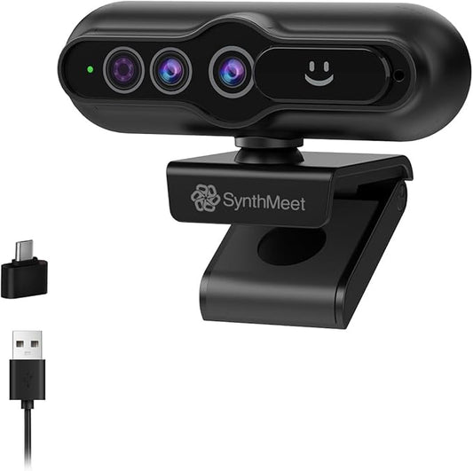 2K Windows Hello Webcam, Windows Hello Facial Recognition, 2K Camera Auto Light by Unknown