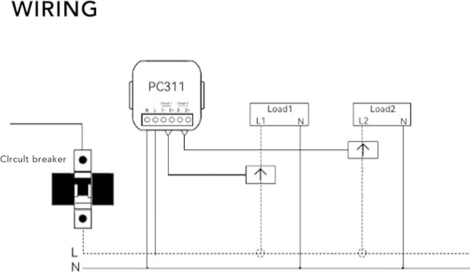 Single Phase Smart Power Meter Consumption Monitor Electricity Meter - Image 4