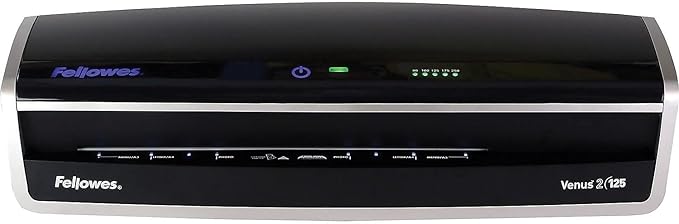 Fellowes Laminator Venus 2 125, Rapid 30-60 Second Warm-up Laminating Machine by FellowesBrands