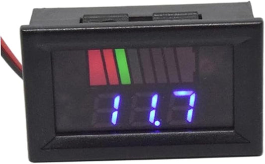 Battery Charge Level Indicator Universal Car Battery Capacity Meter Tester by Nirelief
