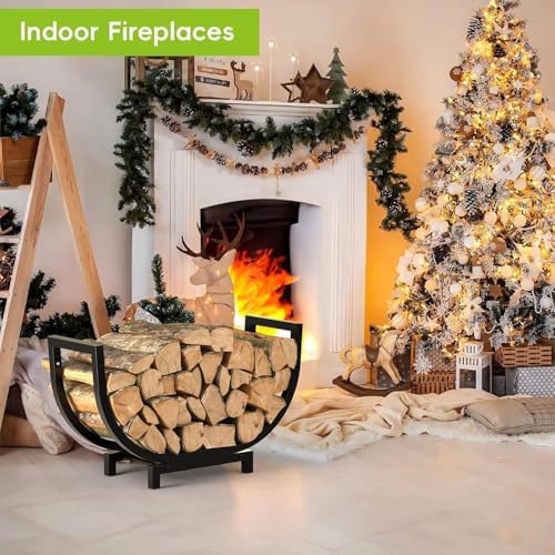 dicasser firewood rack outdoor and indoor firewood storage, package contents