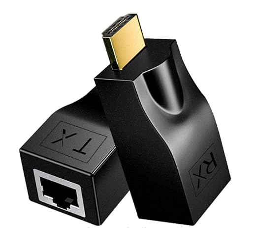 MVBOONE HDMI Extender Adapter Over Cat5e/6, HDMI Repeater to RJ45 Ethernet - Image 4