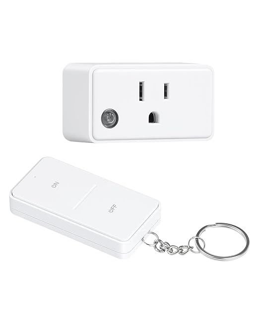 TREEWELL Remote Control Outlet, 200FT Long Range Wireless Light Switch by treewell