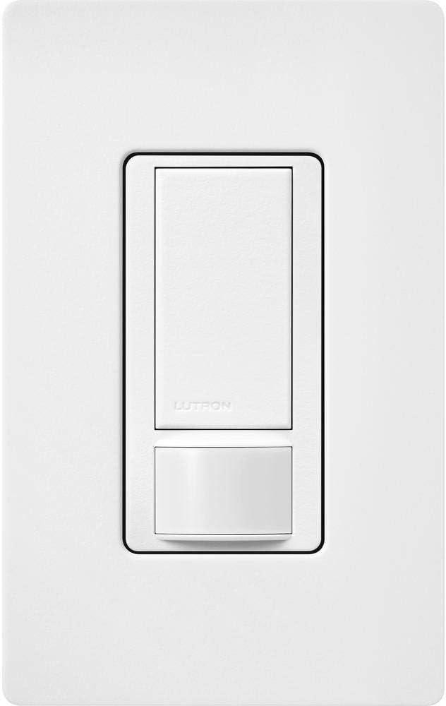 Lutron Maestro Motion Sensor Switch | 2 Amp, Single Pole | MS-OPS2-SW | Snow - Image 11