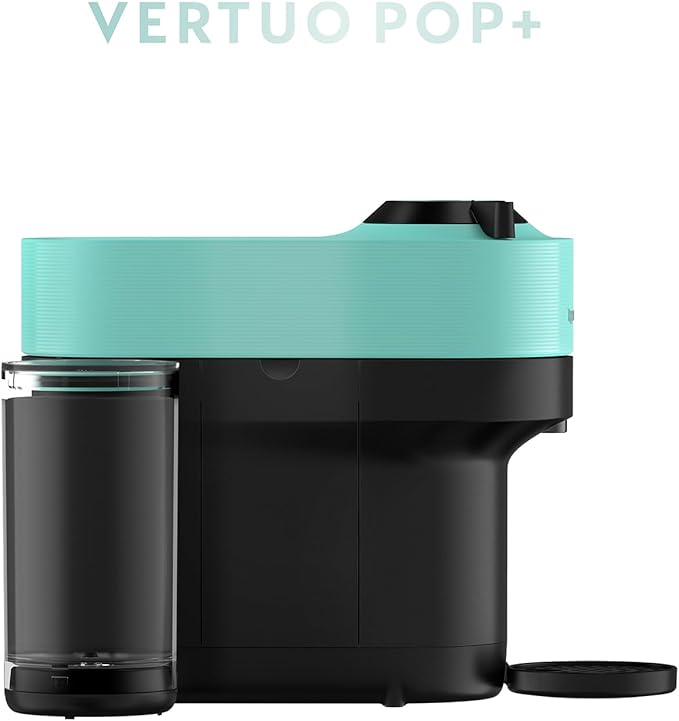 Nespresso Vertuo Pop+ Coffee and Espresso Maker by Breville, Aqua Mint - Image 4