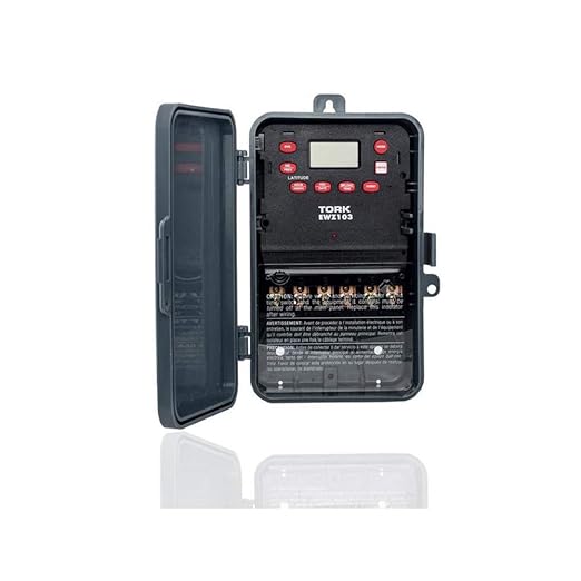 EWZ Series Multipurpose Control Astronomic 7 Day Time Switch, 120-277 VAC Input by Global+Electrical+Supply