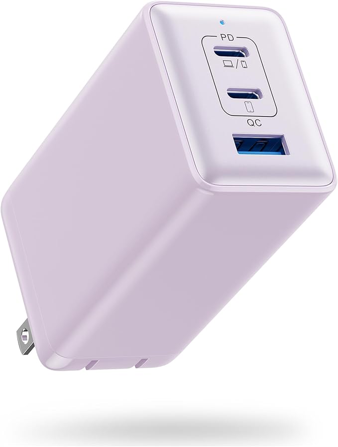 150W USB C Charger Block, GaN III Compact Foldable Wall Charger 3 Port Fast by Pxwaxpy