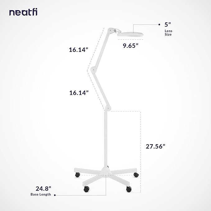 Neatfi Bifocals 1, 200 Lumens LED Magnifying Floor Lamp - Image 7
