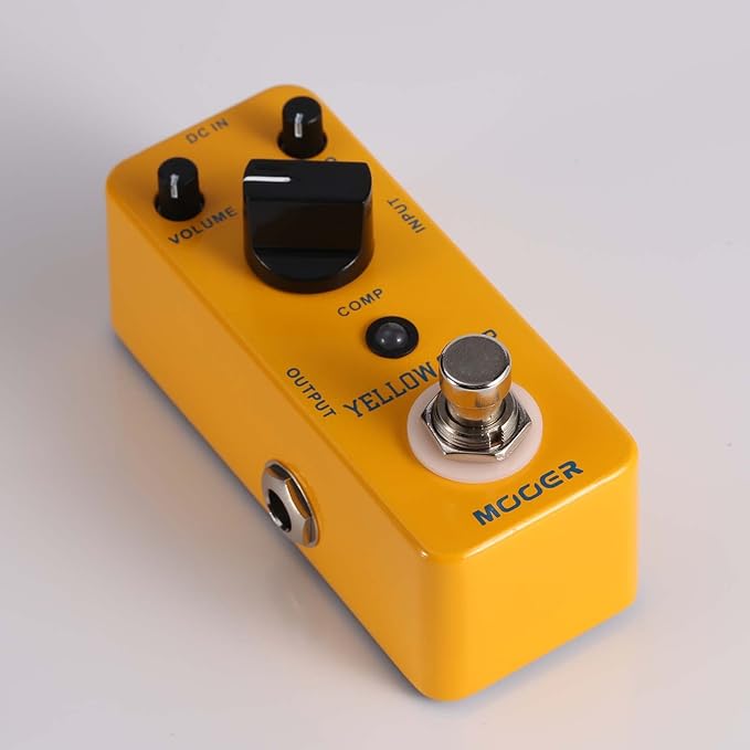 MOOER Yellow Compressor Comp guitar pedal bass compressor, True Bypass guitar - Image 2