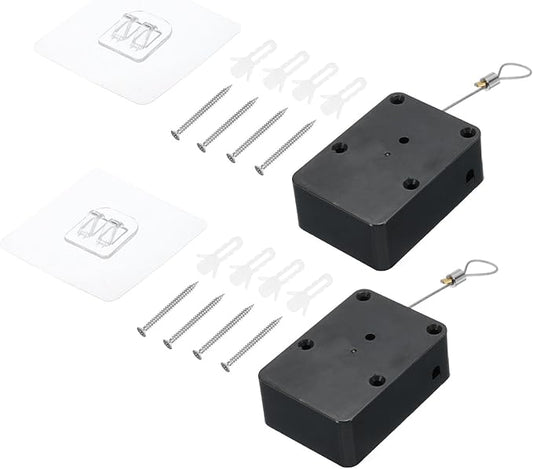 MECCANIXITY Punch Free Automatic Sensor Door Closer 78.7" Retractable Cable Lock by MECCANIXITY