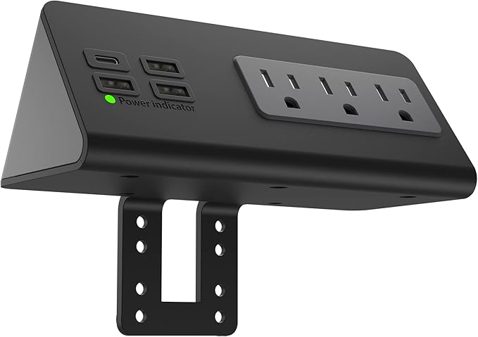Nightstand Edge Mount Power Strip - Image 8