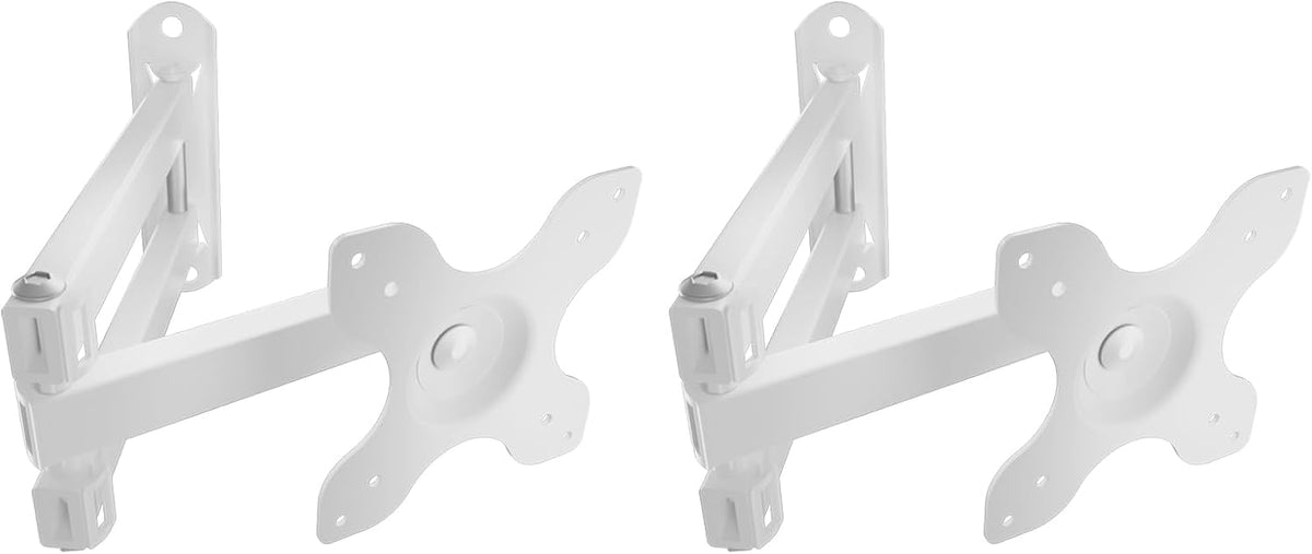 WALI TV Wall Mount Articulating LCD Monitor Full Motion Extension Arm Tilt