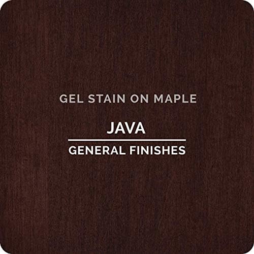 General Finishes Oil Base Gel Stain, 1 Pint, Java