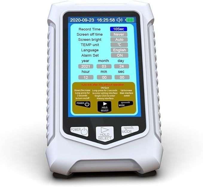 NH3 Meter Ammonia Air Quality Monitor Portable Ammonia Gas Detector Handheld - Image 2