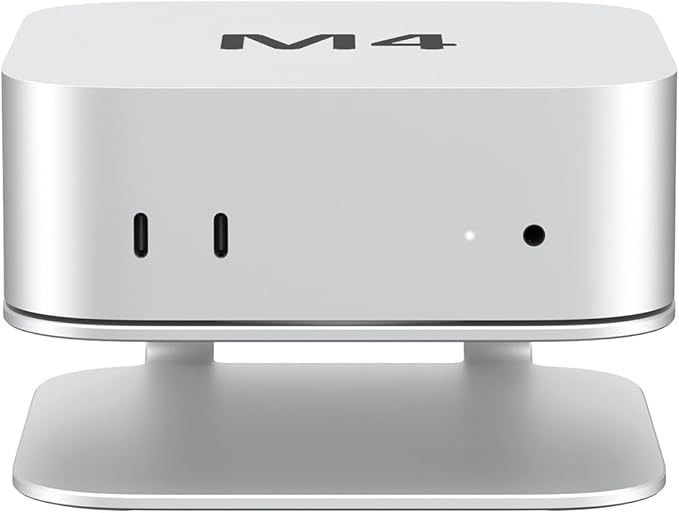 AKKYAJAURE Mac mini M4 Dock Stand, Aluminum Desktop Stand Mount - Image 9