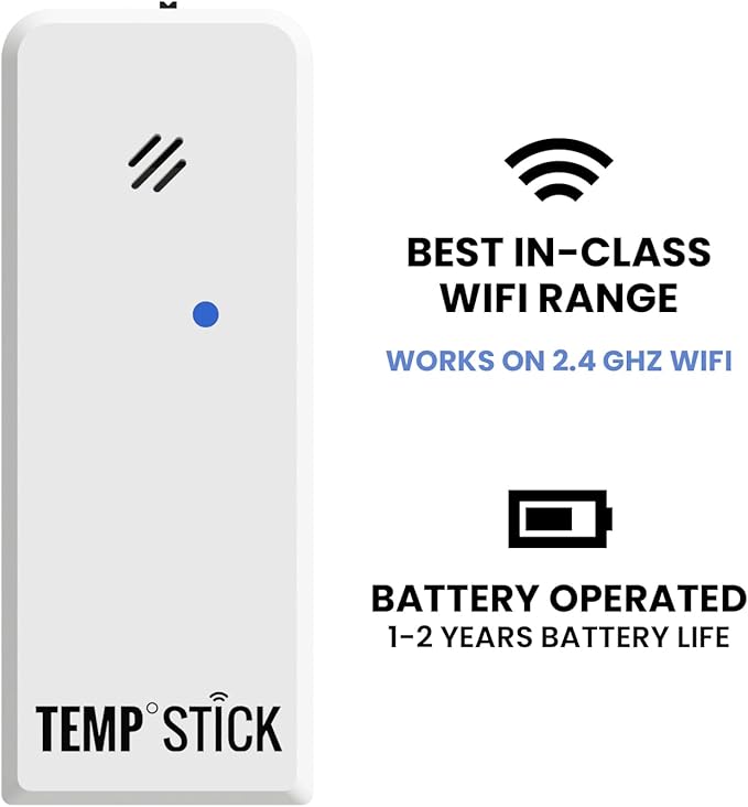 Temp Stick Remote WiFi Temperature & Humidity Sensor, Data Logger. No - Image 2