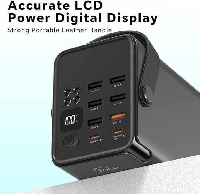 JOKO 70000mAh Power Bank High Capacity 20W PD 3.0 Fast Charging 22.5W Max Large - Image 5