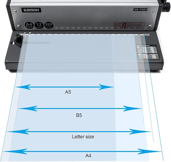 Rayson SD-1201 Binding Machine Punching and Binding - Image 7