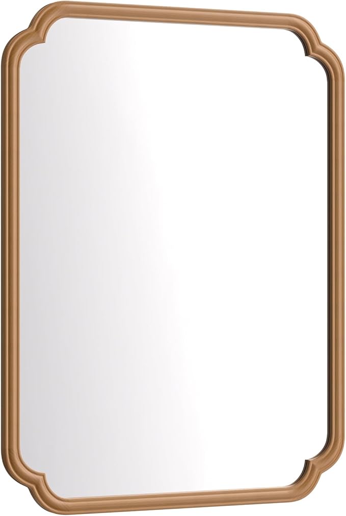Wood Bathroom Mirror for Over Sink - Image 8