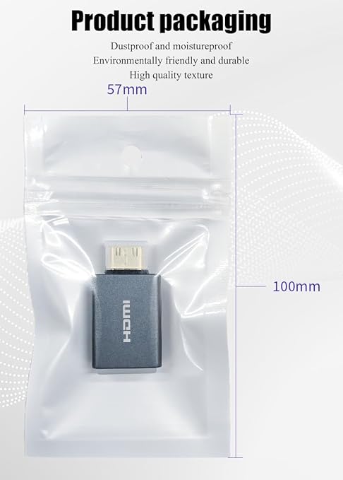 Vay Forwarg mini HDMI to HDMI 2.0 Adapter Cables, high-Definition 4K60Hz - Image 5