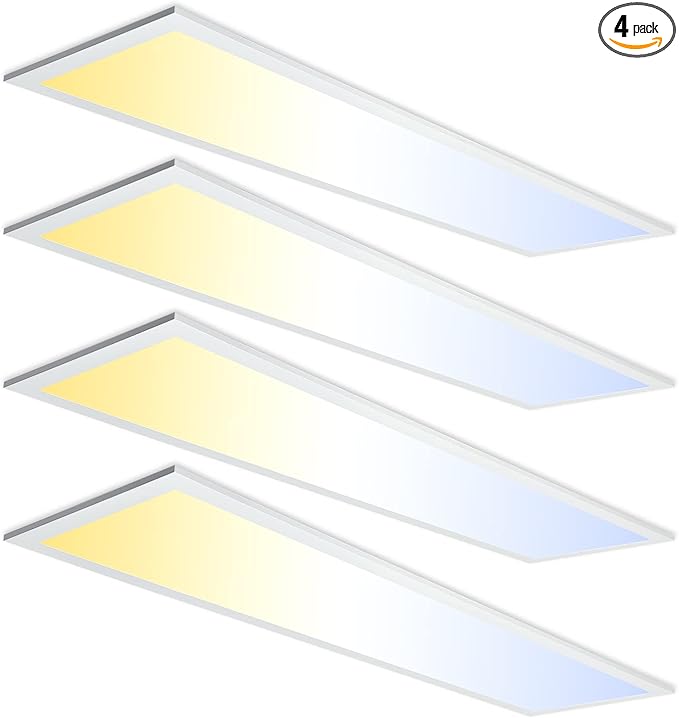 VocgoUU 1x4 LED Flat Panel Light 5000K 4000K 3000K by VocgoUULighting