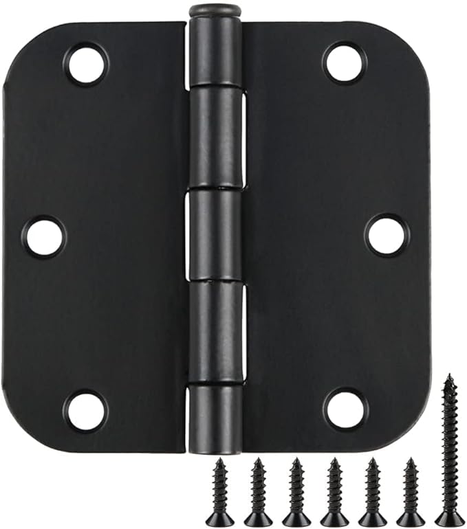 TDCHINGES 18 Pack Door Hinges 3.5 Inch Matte Black by TDCHINGES