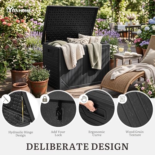yitahome xxl 230 gallon extra large outdoor deck, close-up detail