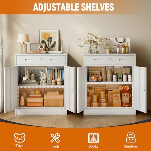 besfur metal storage cabinet, garage storage cabinet with showing dimensions