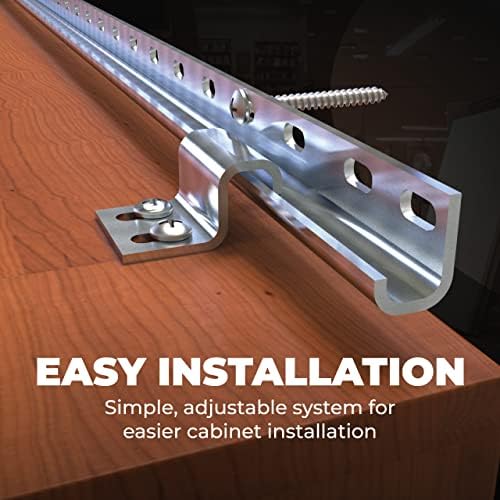 kreg kcs-400 26' cabinet installation system shown in use