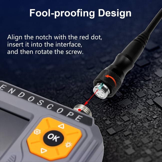 5‘’ Dual Lens Endoscope Camera - Image 5