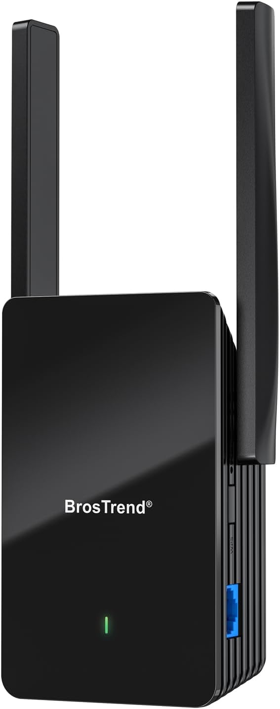 BrosTrend WiFi 6 Extender AX1500 WiFi Booster by BrosTrend