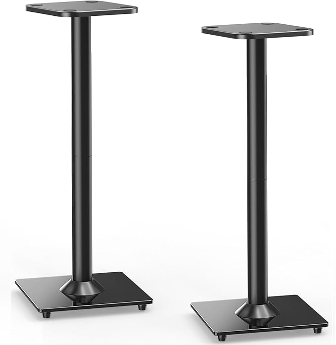 ELIVED Universal Speaker Stand Pair, 31 Inch Height Bookshelf Speaker Stands by ELIVED