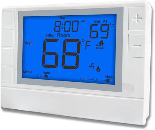 Thermostat for Home, Premium Heat Pump Room Temperature Controller, by Coiiwsei