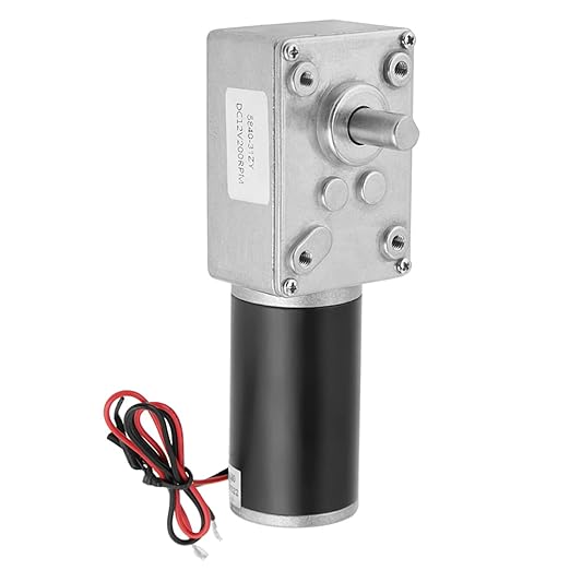 12V 200RPM 5840 31ZY Permanent Magnet DC Turbo Geared Motor Reduction Motor by Gavigain