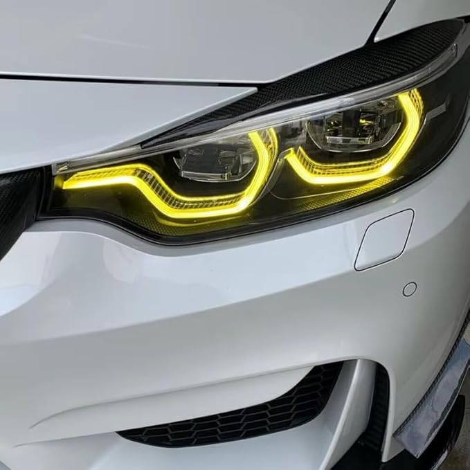 SOCAL-LED LIGHTING Yellow Angel Eye Daytime Running Light DRL Adaptive - Image 9