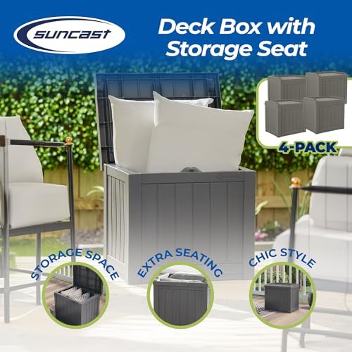 suncast 22 gallon indoor or outdoor backyard patio shown in use