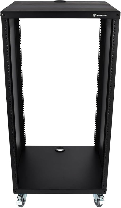 Rockville RR20U 20U Live Sound/Recording Studio Rack Case - Image 7