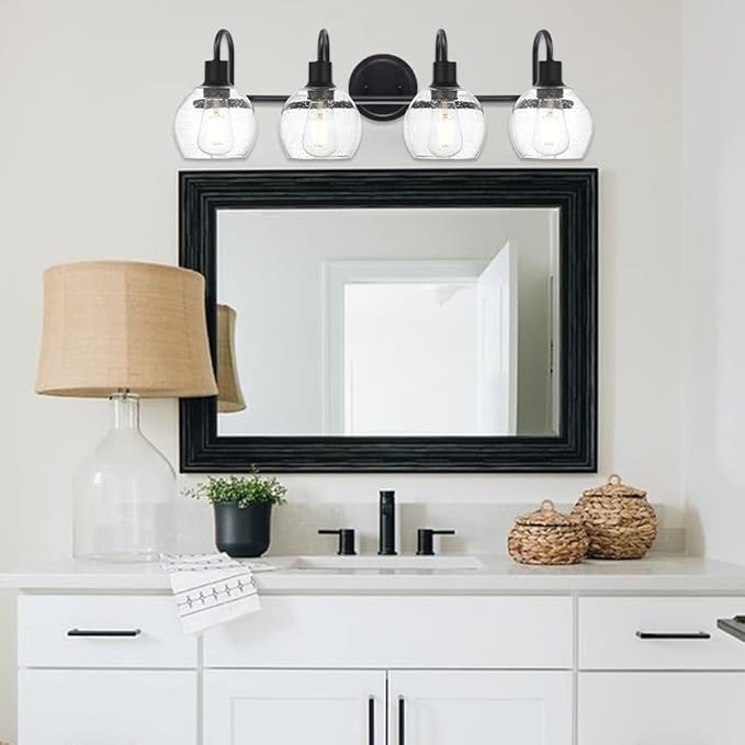 WINSHEN 4-Lights Contemporary Bathroom Light Fixtures Over Mirror - Image 5