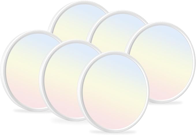 hunhun 6 Pack 16 Inch Dimmable LED Flush Mount Ceiling Light 4800LM Round Light by hunhun